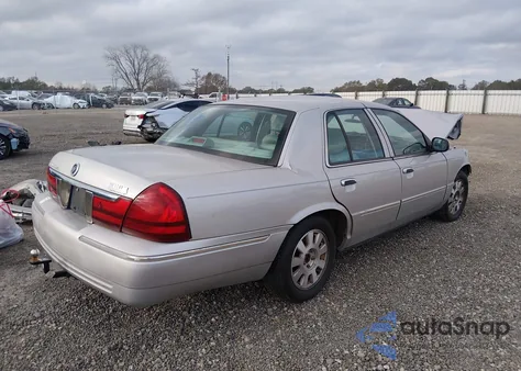2003 Mercury Grand Marquis Ls from USA, damaged, VIN 2MEFM75W23X686244